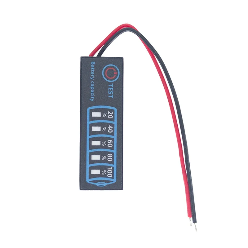 Fresh 10 Pcs Battery Level Indicator 3S Ternary Lithium Battery Phosphate Lead-Acid Battery Capacity Display Meter