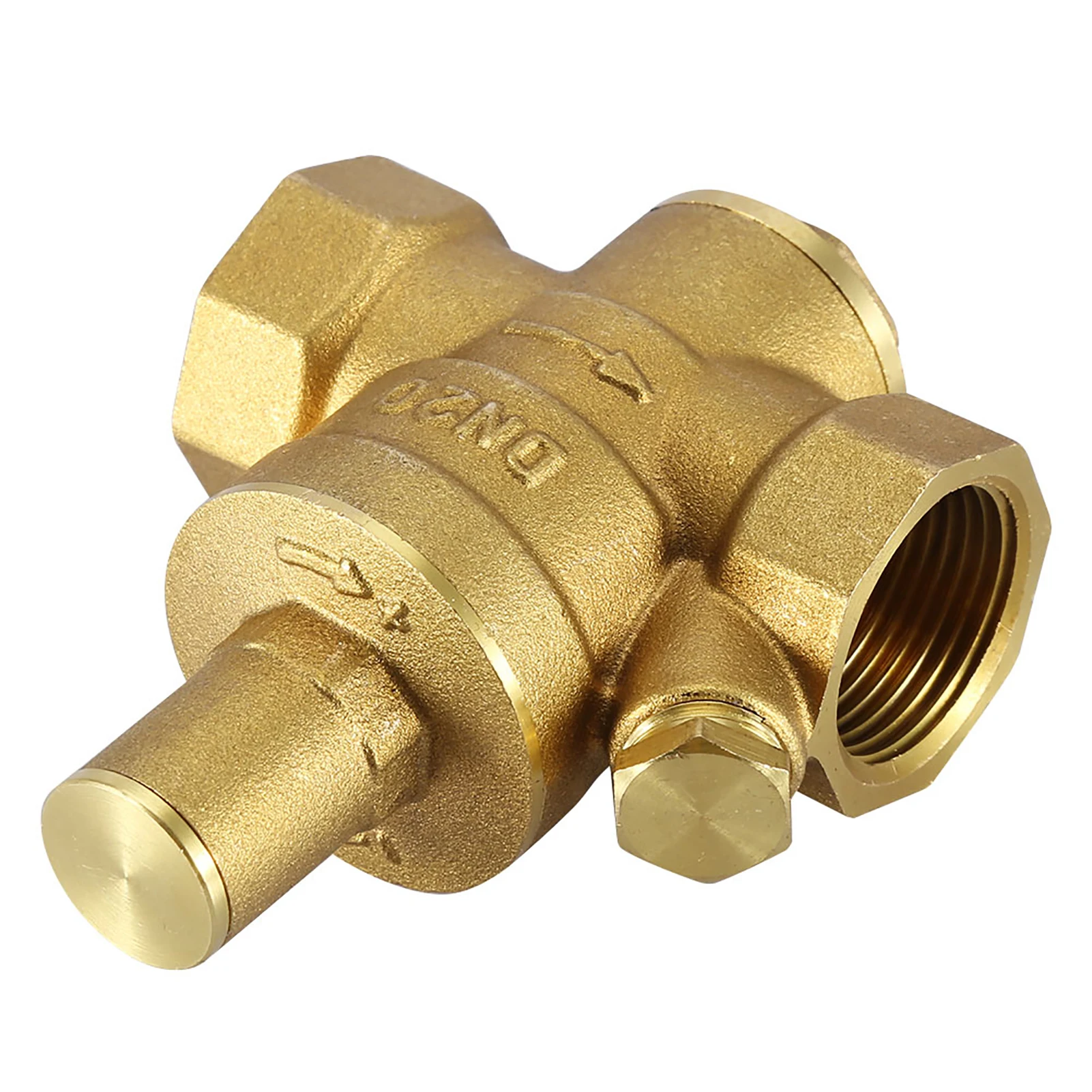 DN20 3/4" Adjustable Water Pressure Reducing Regulator Valve 1.6MPa Pressure Reducing Regulator Valve Reducing Regulator Valve