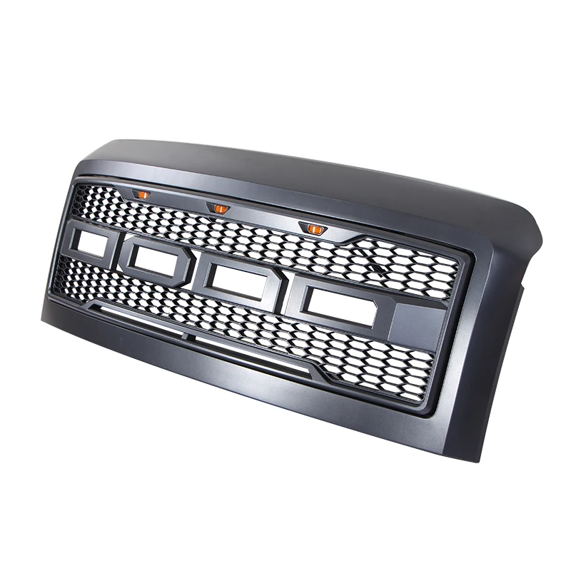 

2008-2011 Black Raptor Style Front Bumper Grille Hood Fit for Ford F250 350custom
