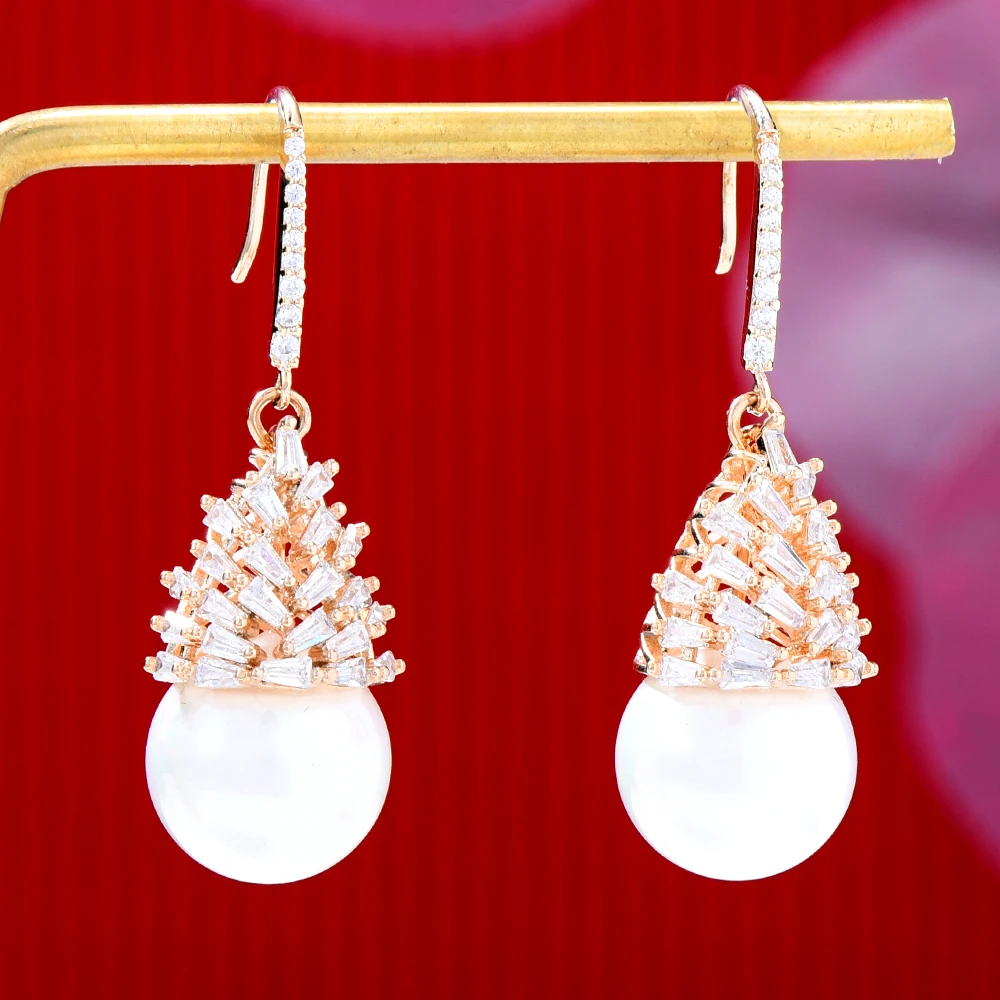 Kellybola New Boho Charm Ins Style Summer Cute Pearl Earrings for Women Bridal Wedding Party Be Original Lady Girl Gift Jewelry