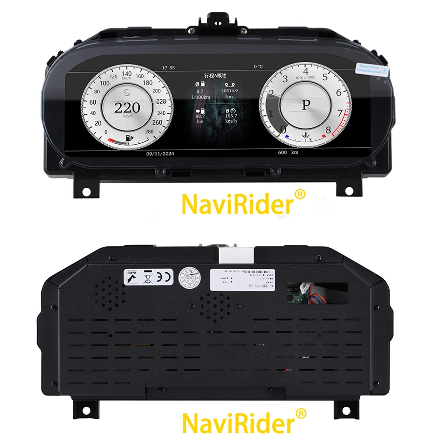 12.3 Inch Car LCD Dashboardr ForFor Jaguar F-Type 2013-2020 Dashboard Instrument Panel Cockpit Digital Dashboard With Carplay