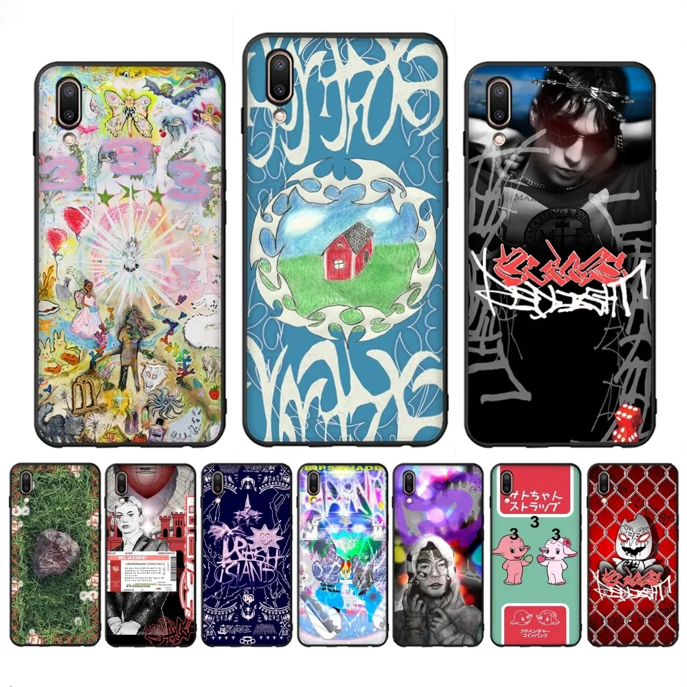 Bladee 333 Drain Gang IceDancer Eversince Ticket Phone Case For Redmi Note 4 X 5 A 6 7 8 T 9 9S 10 11 11S 11Epro Poco M3 pro