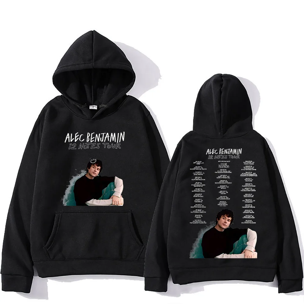 

Alec Benjamin Hoodie Long-sleeved Hip Hop Comfortable Sweatshirts With Pocket Gothic Clothing Ropa Hombre Fashion Soft Pullovers