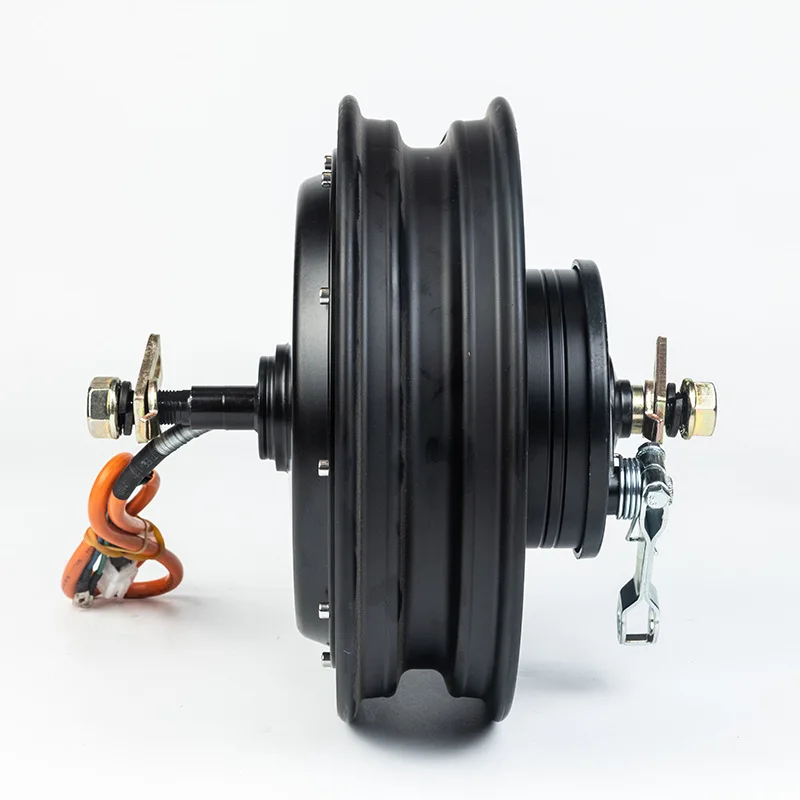 10 inch 300-10 30H 48/60V, 60/72V hub brake disc brake electric motorcycle motor cool running electric car motor