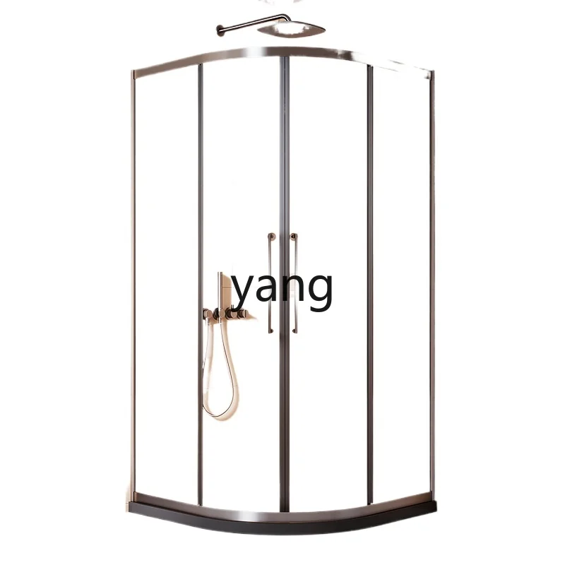 

LH arc fan shower room bathroom partition toilet dry and wet separation household bath room