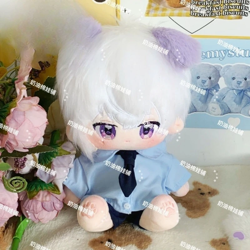 20cm Anime Role Attributes Sei Kawaii Cosplay Bawełniana Lalka Ciało z Szkieletem DIY Zmiana Strój Miękkie Pluszaki Figurki Prezent dla Fanów