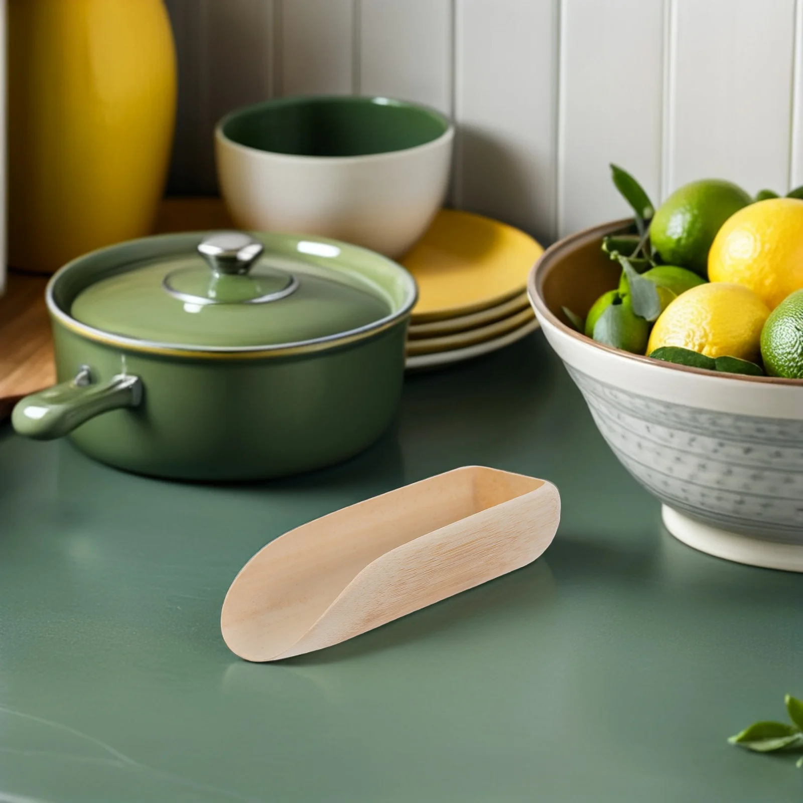 

Bamboo Tea Scoop Handmade Sustainable Wood Spoon For Loose Leaf Tea Coffee Spices Kung Fu Cha Tools Matcha