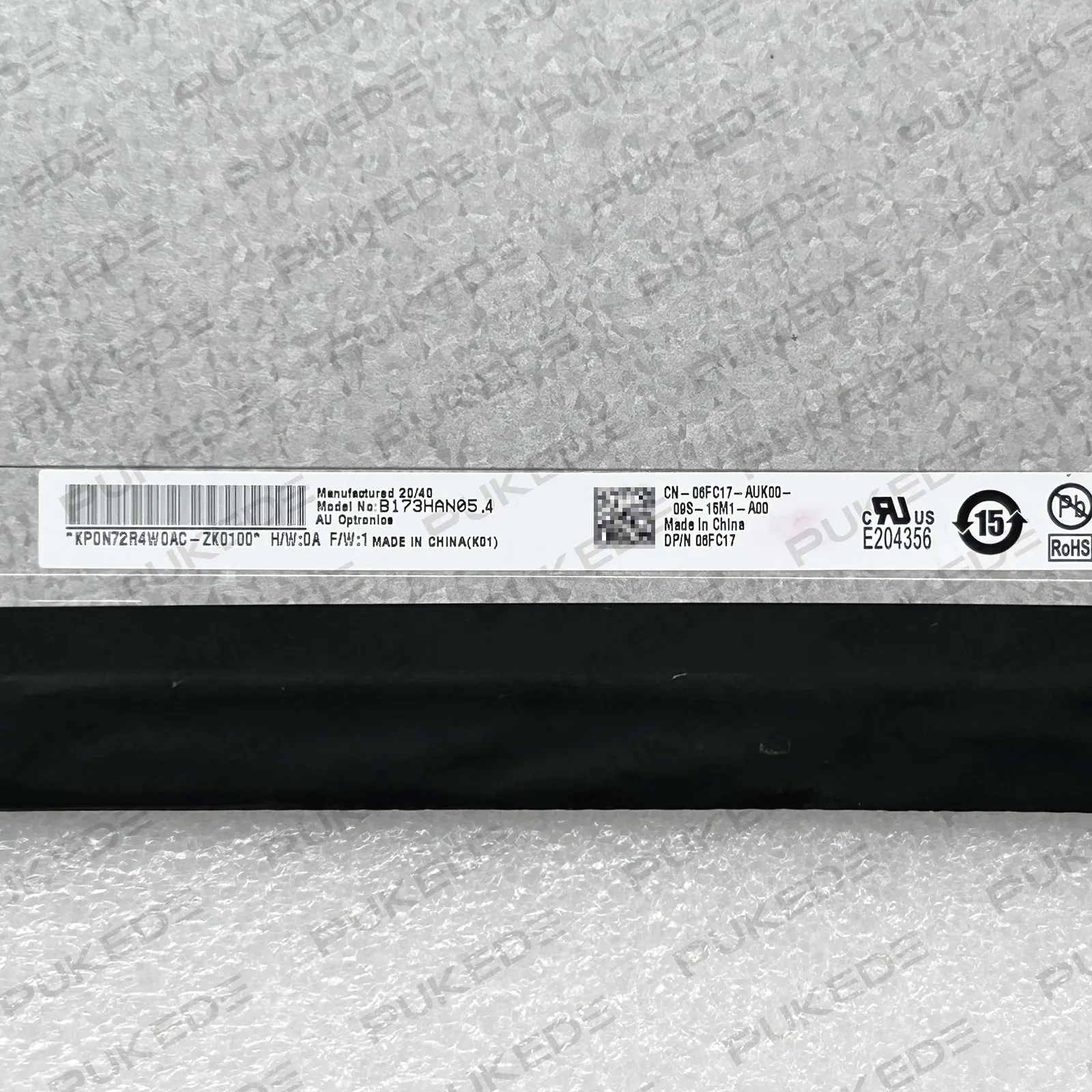 17.3 بوصة B173HAN05.4 1920x1080 FHD IPS 360HZ 100% sRGB شاشة لاب توب Lcd 40Pins EDP استبدال الحدود الضيقة #5