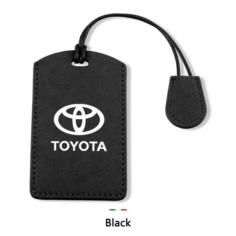 Suede Car NFC Card Key Case Cover Protector Keyring Shell Fob For Toyota Crown Corolla 12/13/14 Generation Crownkluger Vellfire