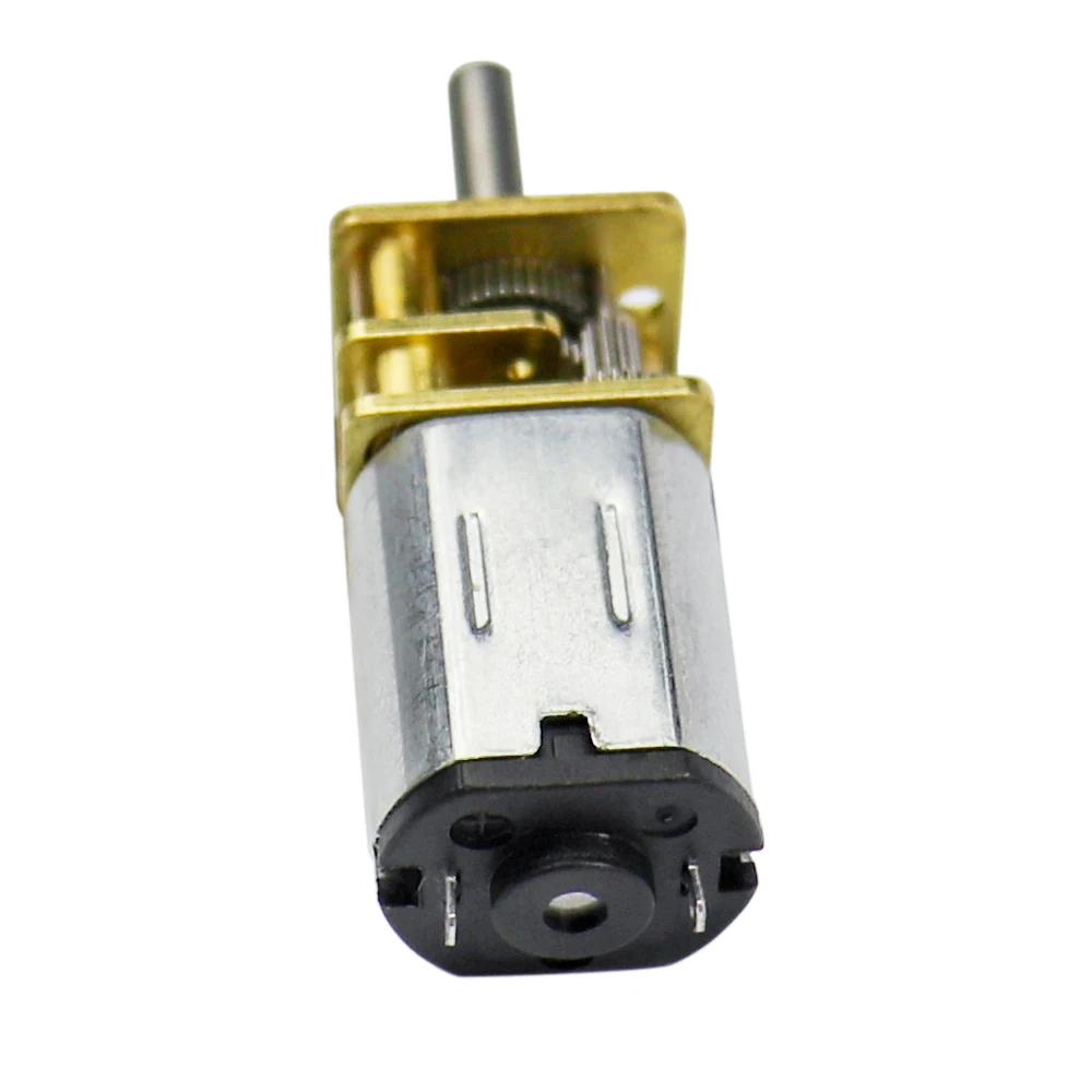 N20 Micro vitesse engrenage moteur à courant continu 6V 12V réducteur d'engrenage pour jouet voiture Robot modèles réglable RPM 30-1000 tr/min