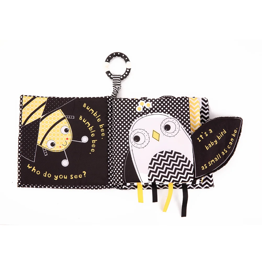 

3D Sound Cloth Book For Cartoon Fabric Early Learning Educational Gift Infants Toddlers Intellectual Development