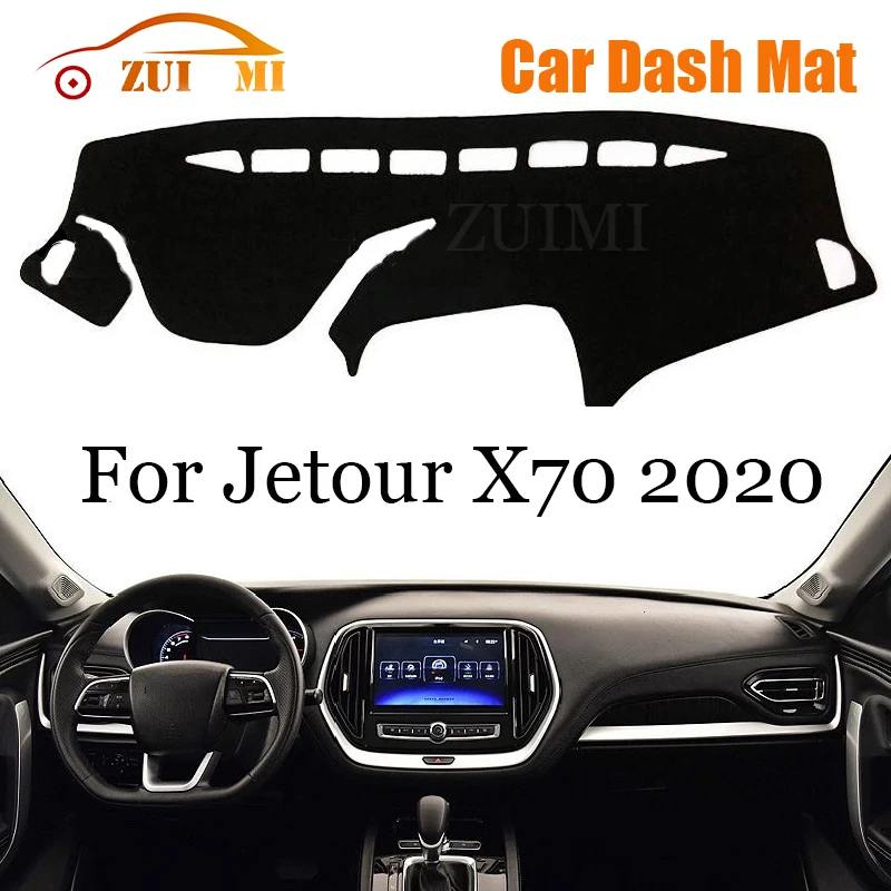 ZUIMI Dashboard Cover Dash Mat Dashmat For Jetour X70 Plus 2020 2021 LHD Dash Board Cover Pad Sun Shade