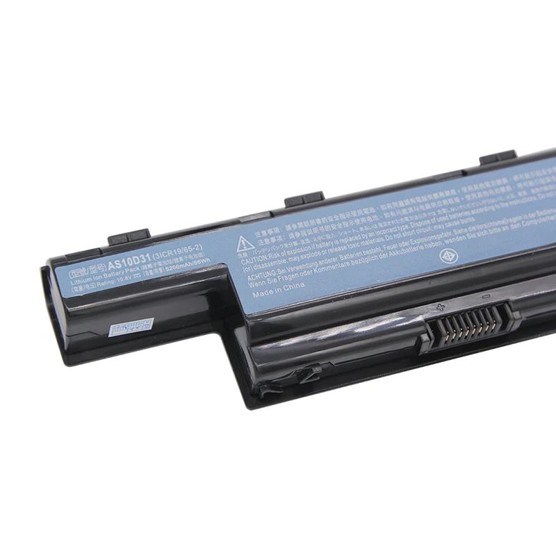 Laptop Battery AS10D31 52Wh 10.8V For Acer Aspire V3 4741 5741G 5551G 5552G 5560G 5750G AS10D41 AS10D51 AS10G3E AS10D61 AS10D81