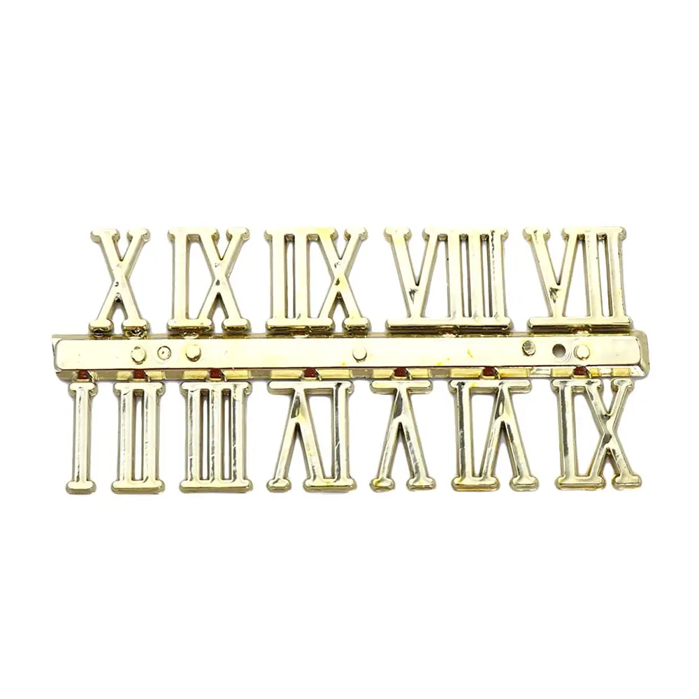 

Quartz Decoration Arabic Number Roman Numerals Replacement Quartz Clock Numerals Accessories Clock Parts Digital Repair Tools