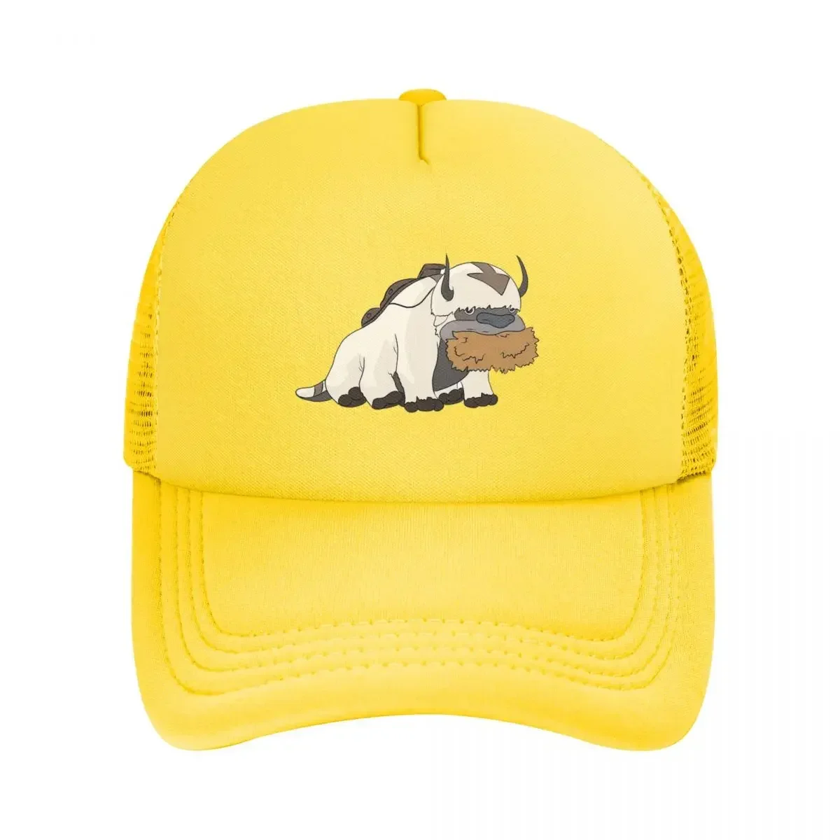 

Appa Avatar The Last Airbender Mesh Baseball Caps Snapback Fashion Baseball Hats Casual Casquette Outdoor For Men's And Women's