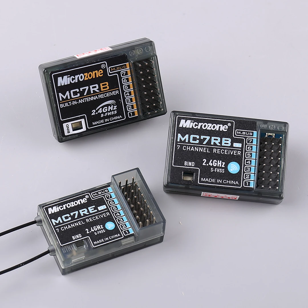 Microzone series remote control receiver MC E6R-E with self stabilizing MC8REv2 mini SBUS receiver MC7RE,MC9002