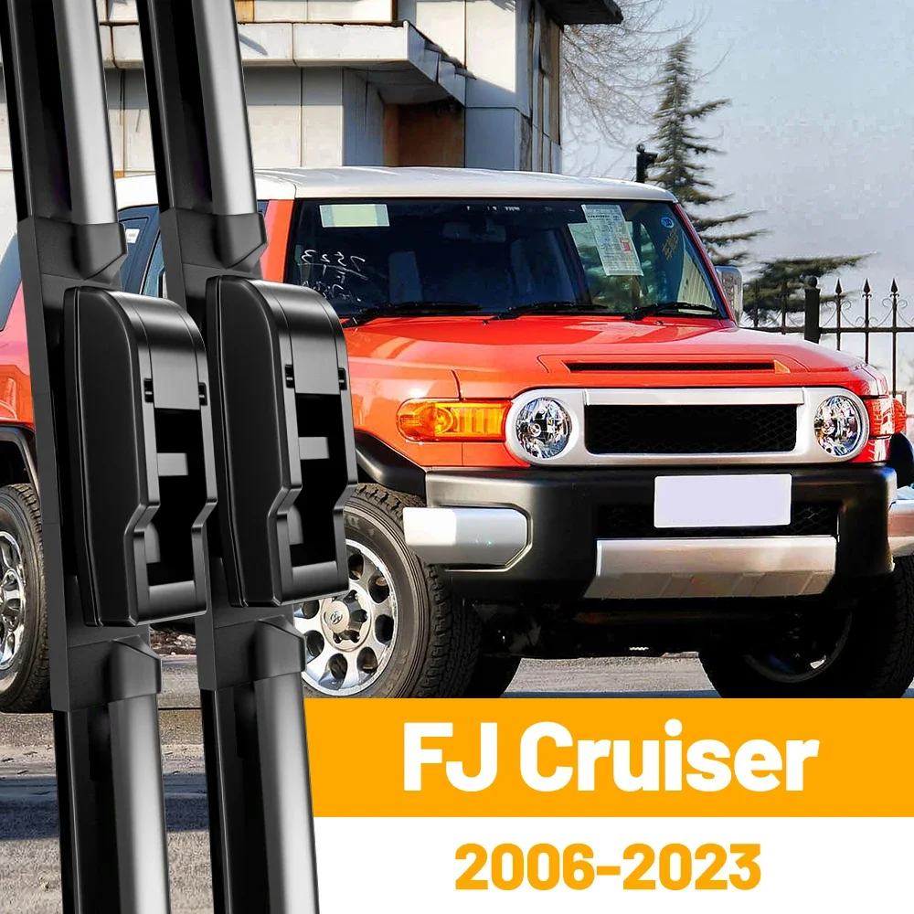 

For Toyota FJ Cruiser Front Wiper Blades 2006-2023 2008 2012 2013 2014 2017 Windscreen Windshield Window Accessories 14"+16"+14"