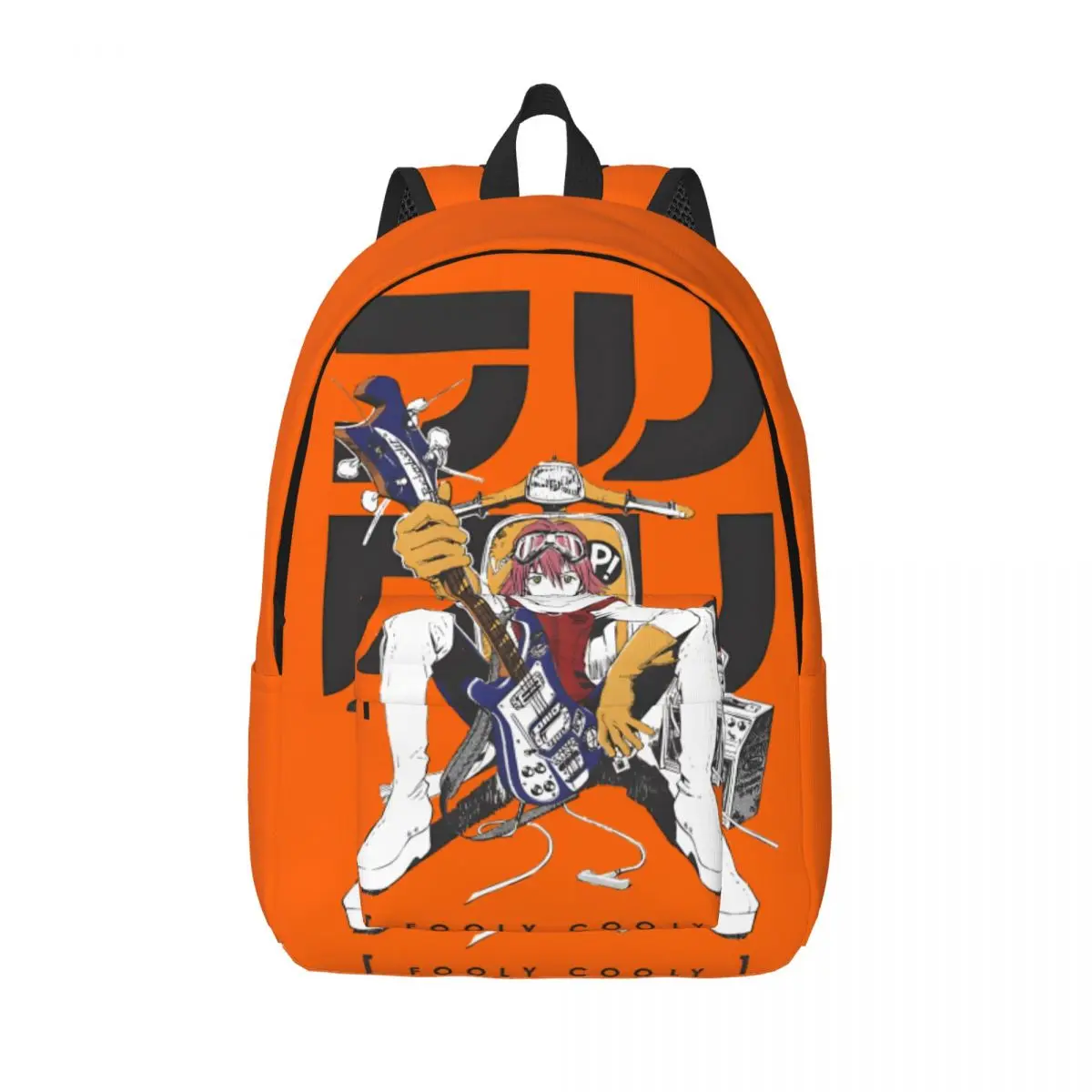 

Cool FLCL - Fooly Cooly Bookbag Travel Sturdy Shoulder Flcl Couple College Bag For Gifts