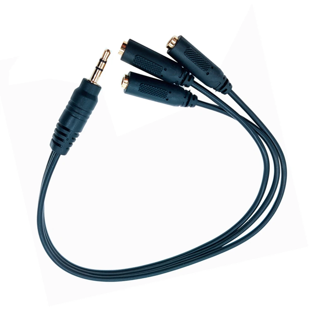 

0.3 m 3.5mm Stereo Plug Male to 3 1/8 "3.5mm Stereo Jack Female 1 Input 3 Output Stereo Audio Splitter Cable