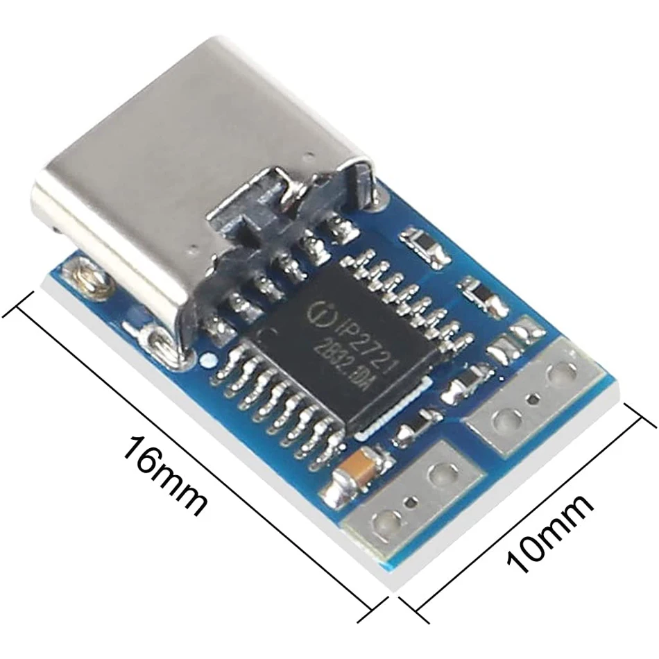 PDC004-PD PD Decoy Module, USB-C PD 9V 12V 15V 20V DC Fixed Voltage Power Trigger Module 5A Type-C Female Input for Notebook