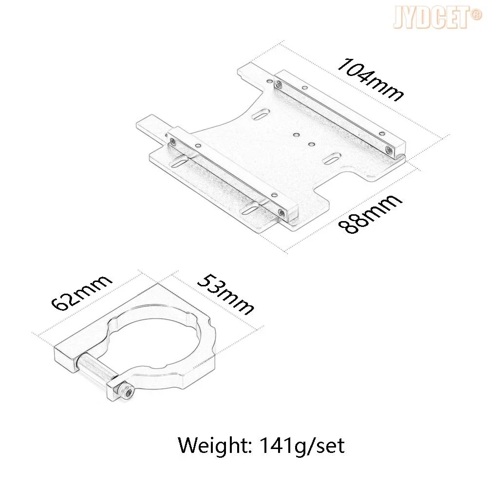 #100906 #100903 #100907 Aluminum Motor Mount Plate Motor Brace for RC HPI 1/8 SAVAGE XL FLUX HP 2350 5SC