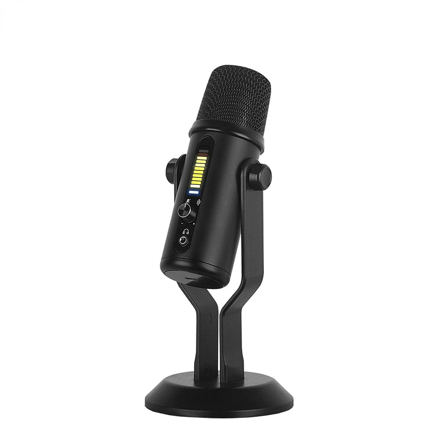 GAM-U20 Professional Mobile Computer USB Gaming Microphone Live Streaming Media Blog RGB Condenser Microphone