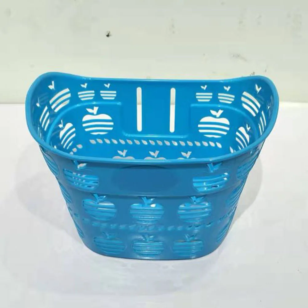 

Bike 12-20 Inch Plastic Front Handlebar Storage For Children Durable Smooth Surface Easy Install No Tools Lid Design