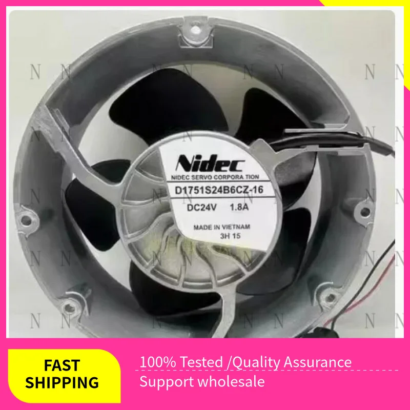 

YJJ FOR Servo ABB Inverter Fan DC24V 1.8A D1751S24B6CZ-16