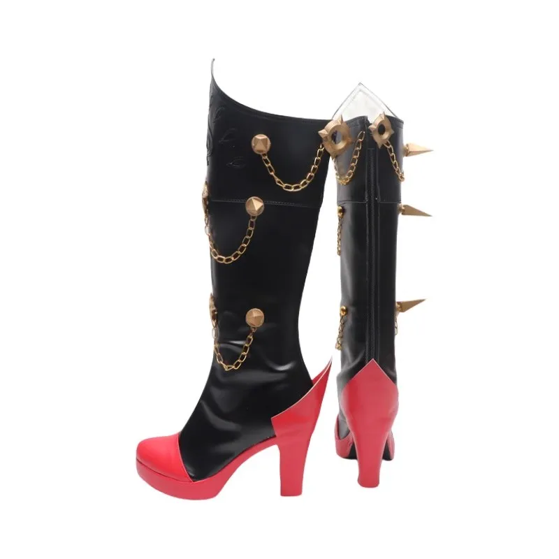 Zenless Zone zéro Lucy Cosplay chaussures bottes Luciana Auxesis chaussures Theodoro De Montefio fils De Calydon Halloween femmes accessoires