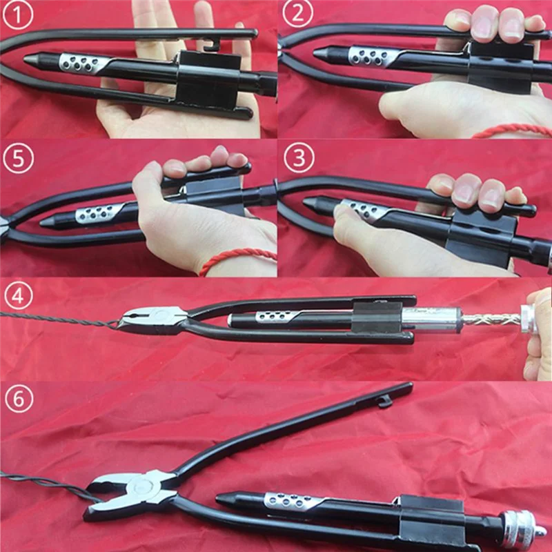 

【Must-Haves】Aircraft Safety Wire Twisting Plier Lock Twist Twister With A Spring Return Heavy Duty Jaws
