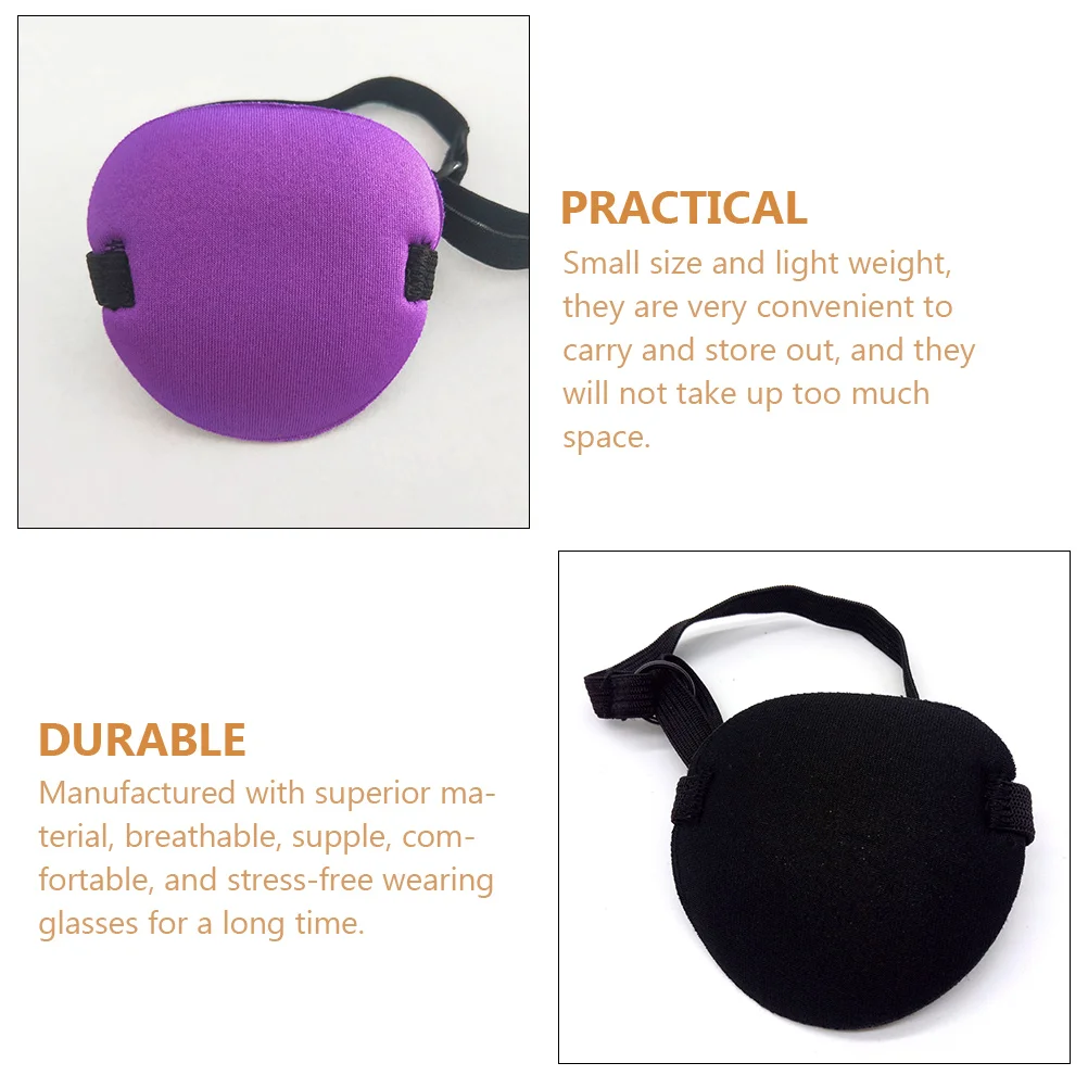 3 Pcs Lightweight Portable Eye Mask Professional Eye Patch Safety Goggles Amblyopia Eye Protector Convenient Eye Cover Breathing