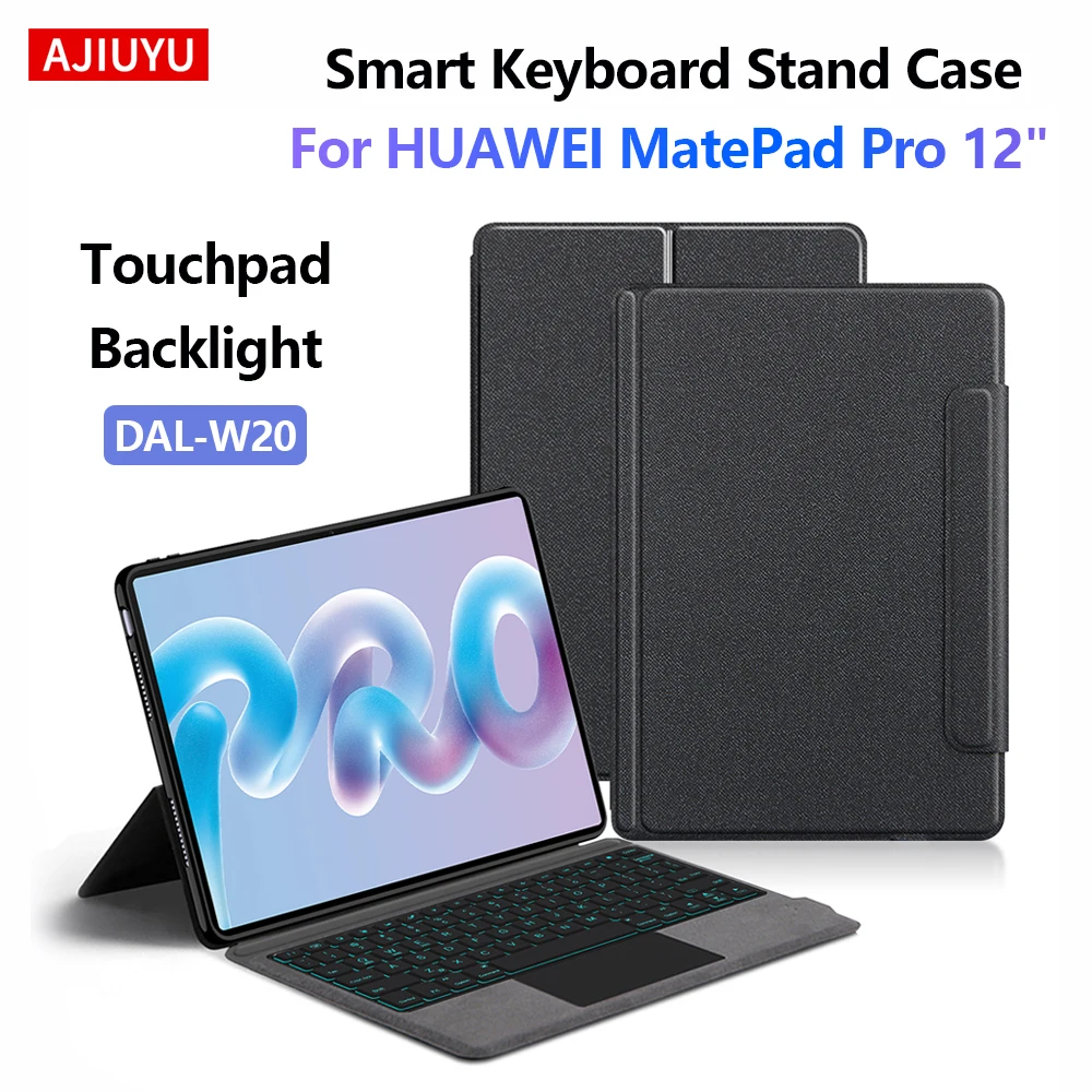 Backlight Keyboard Case With Touchpad For HUAWEI MatePad Pro 12 2026 DAL-W20 MatePad Pro 12