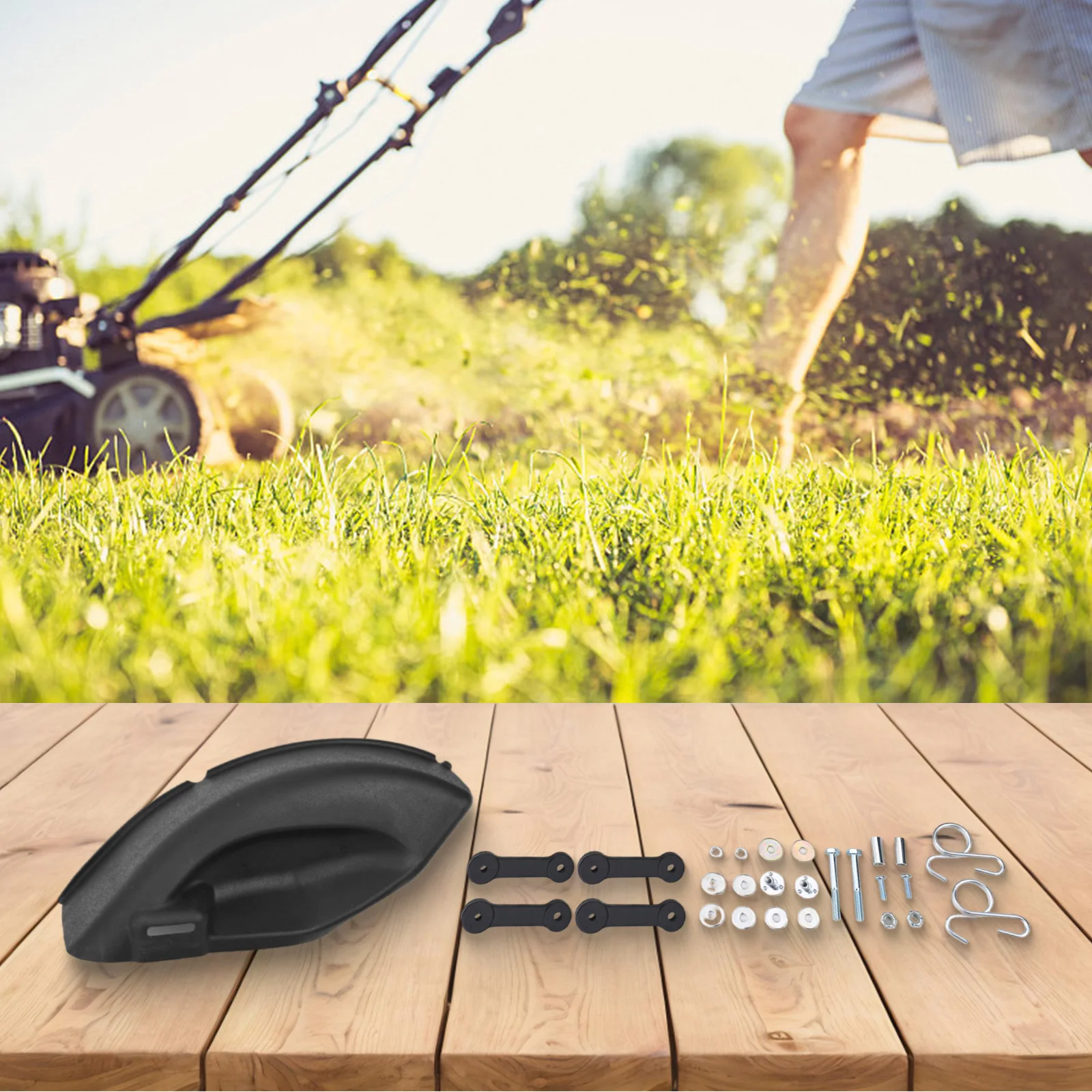 

Совместимый чехол Mulch для 42-дюймовых газонокосилок Craftsman LT1000 LT2000 со заменой 954040501 960710005