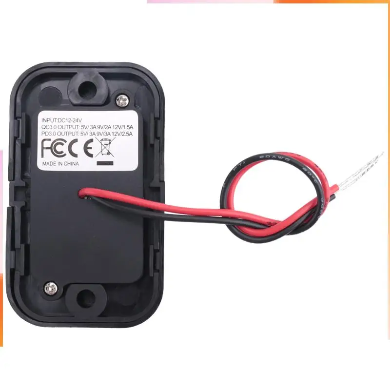 

A92Z 4X USB + PD автомобильное зарядное устройство, розетка 12 В/24 В, USB-разветвитель для зарядки, адаптер питания для мотоцикла, кемпера-грузовика
