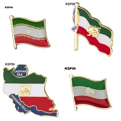Iran Lapel Pin Brooches Pins Flag badge Brooch Badges