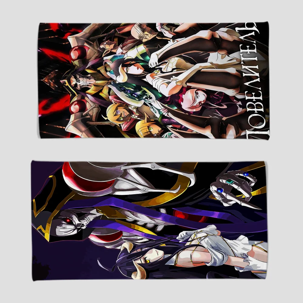 

O-Overlord Anime Towel Absorbent Quick dry Soft Yoga Swimming Resort Mountain Climbing Towel beach towel