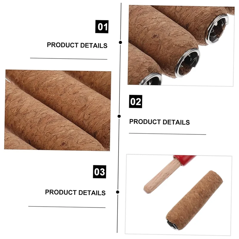 SEWS-4Pcs Vintage Dip Pen Holders Retro Calligraphy Holder For Artistic Writing Soft Cork Grip Random Color