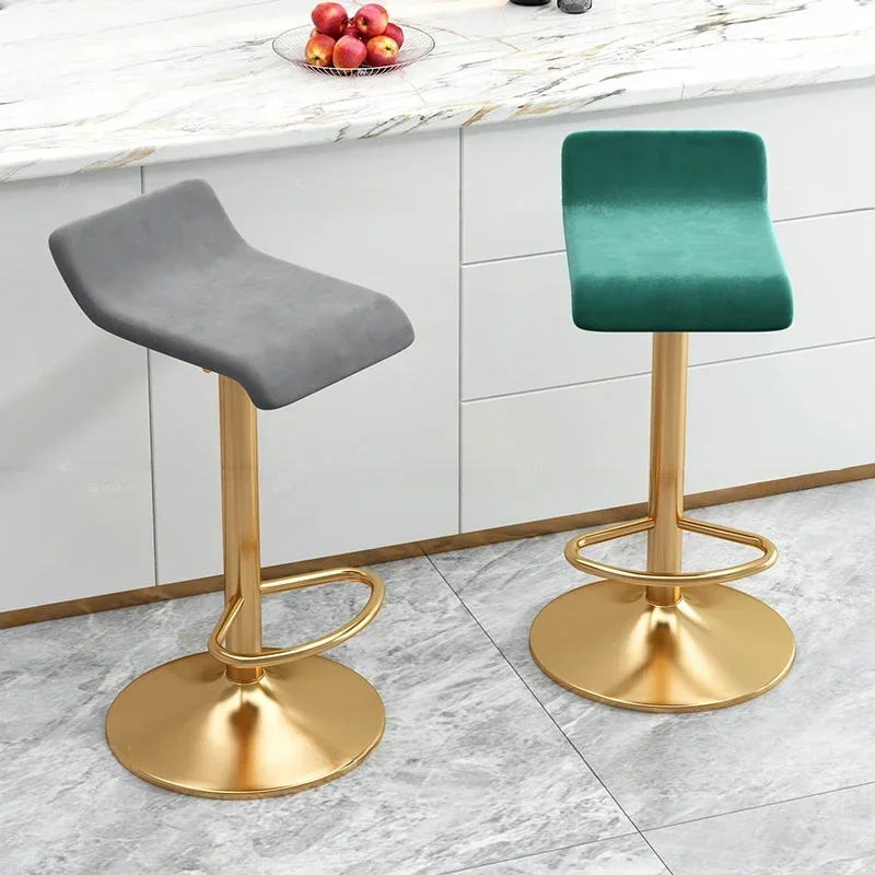 

Cafe Chair Kitchen Counter Stools Height Designer Breakfast Stool Barber Shop Design Lightweight Modern Cadeira Chairs Make Up