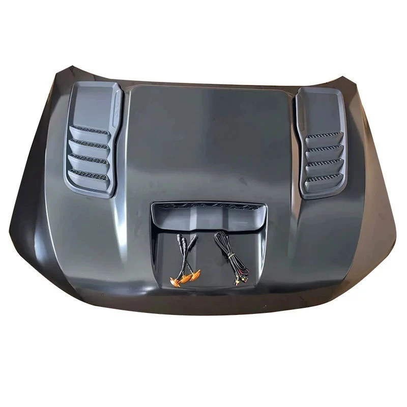 

New Direct Sale Carbon Fiber Engine Front Hood Great Wall Cannon Artillery Modified Style Universal Black