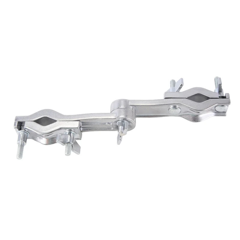 

A06F-Drum Cymbal Arm Rod Clip Drum Rack Clamp Multiuse Adjustable Cymbal Expansion Holder Drum Rack Durable Easy Install