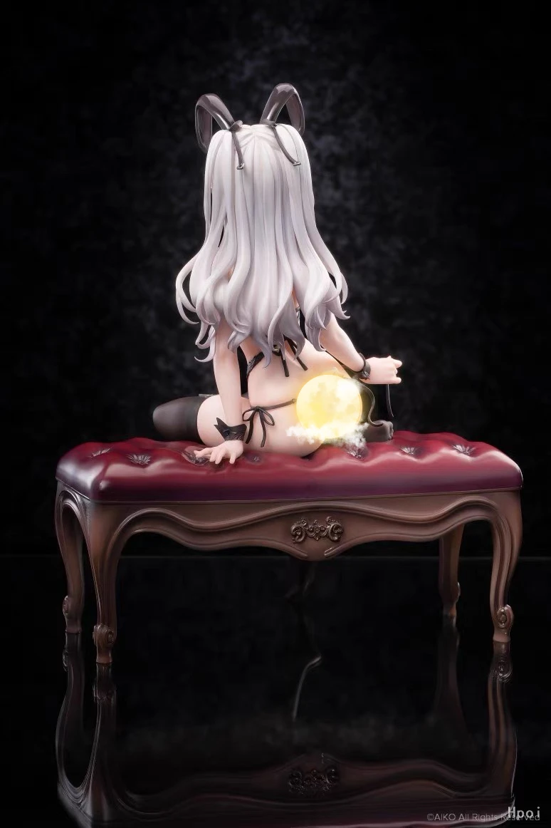 Genuine Stock Reverse Studio AIKOlik Original Artwork Tana Black Rabbit Girl Scenery Item Movable Figurine Model Toy Movie Anime