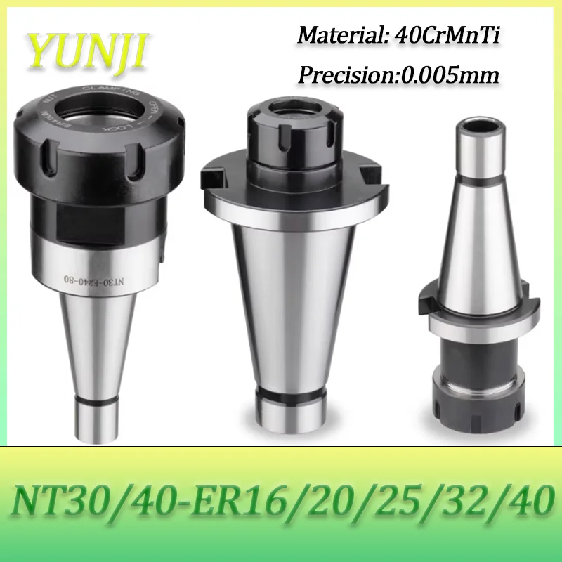 

NT30 NT40 CNC turret milling machine tool holder ER16 ER20 ER25 ER32 ER40 chuck collet tool holder