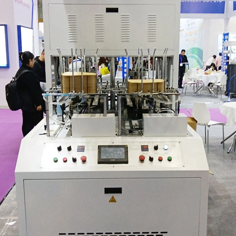 Popular Automatic Paper Plate Manufacturing Machine Disposable Food Container Making Machine