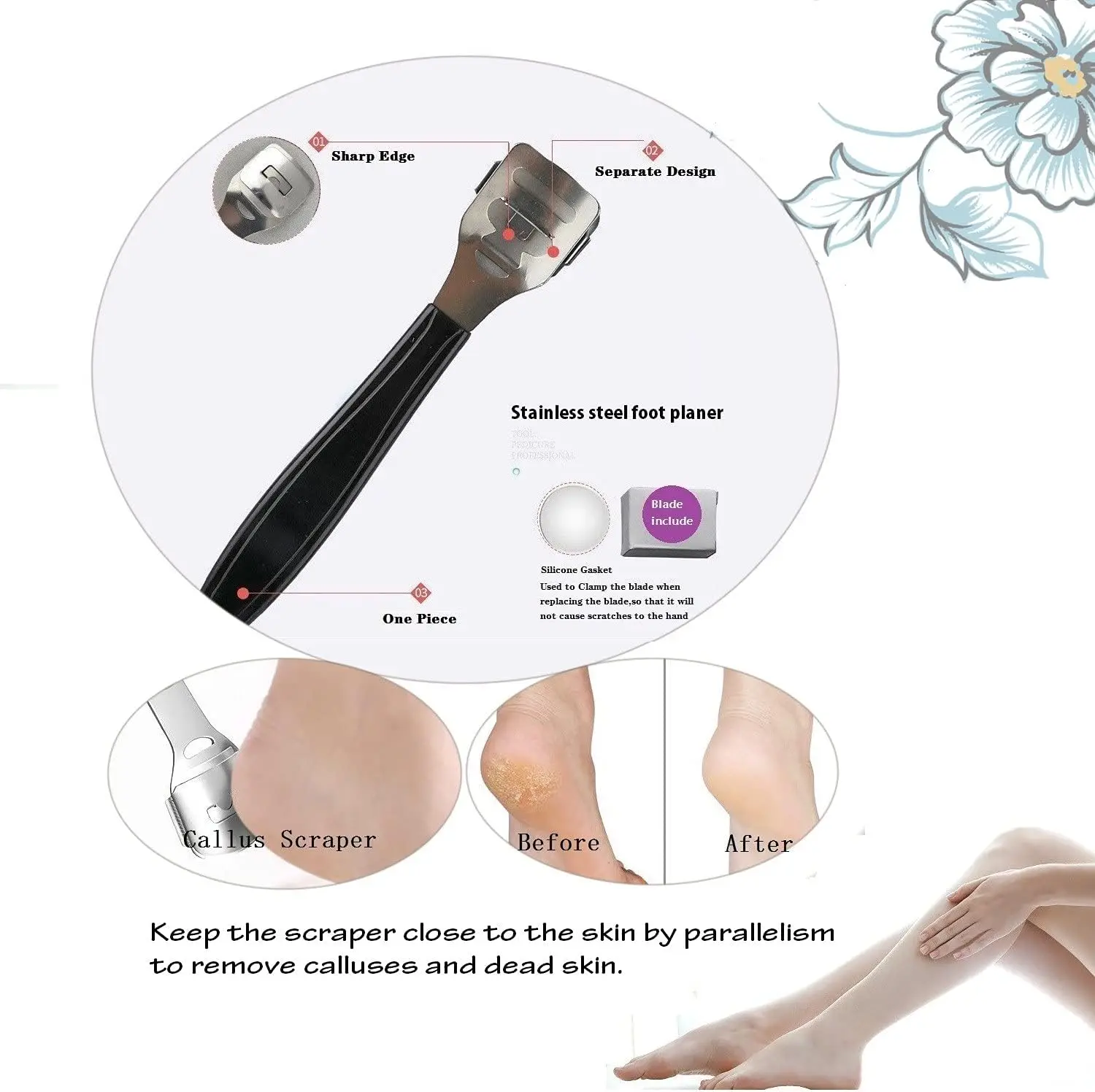 Zestaw do pedicure 8/10/15/23 w 1 Profesjonalne narzędzia do pedicure ze stali nierdzewnej Pilnik do stóp Usuwanie zrogowaceń Martwej skóry Pielęgnacja pedicure