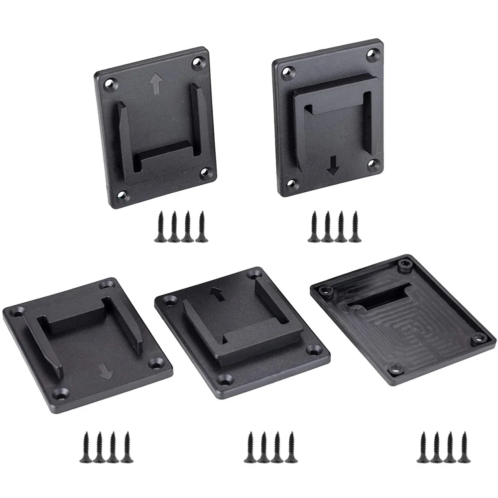 Imagem -05 - Pacotes de Suporte de Ferramenta Dock Mount para Makita para Bosch 18v Dispositivos de Fixação Case de Suporte de Armazenamento da Máquina Broca Ferramenta Titular Slots 5