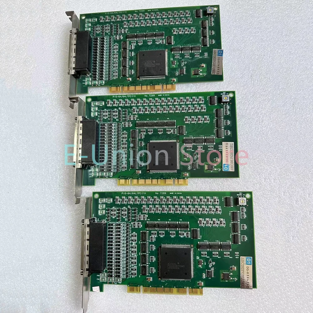 1 Pcs PIO-64/64L(PCI)H NO:7299 Data Acquisition Card