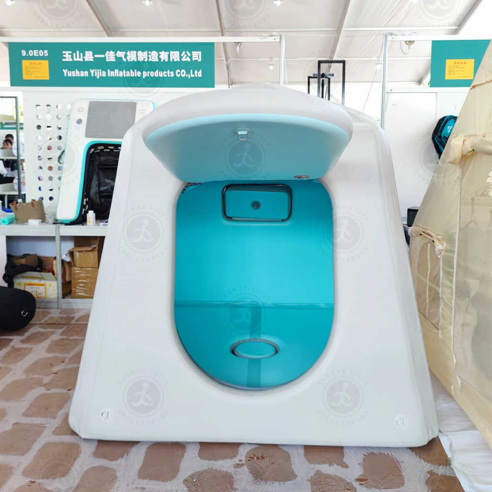 مخصص نفخ قطرة غرزة Igloo خيمة صيد الجليد البارد للبيع