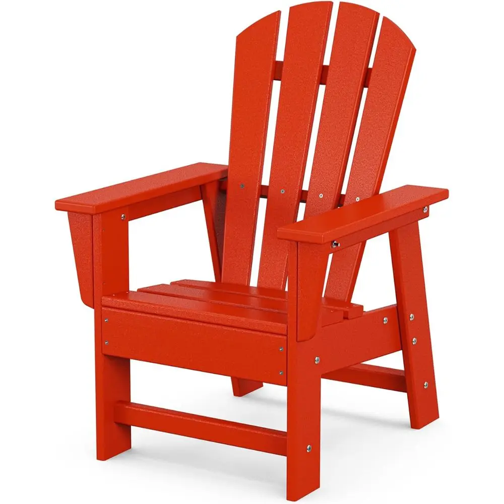 

Children's Relaxed Chair in Sunset Red