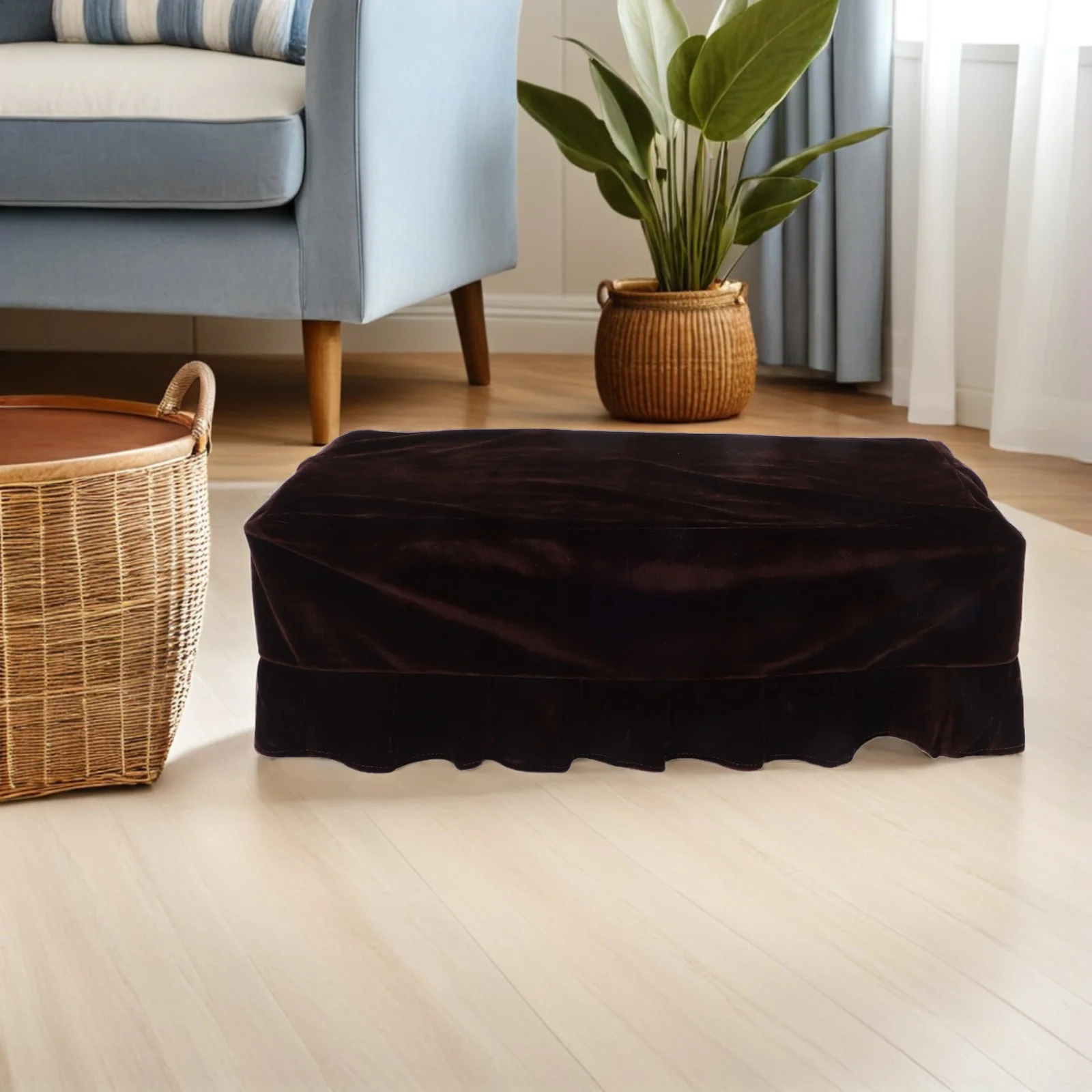 

Piano Stool Cover Premium Dust Proof Scratch Resistant Fit For Home Office Hotel Sofa Covers Chair Bench Cover
