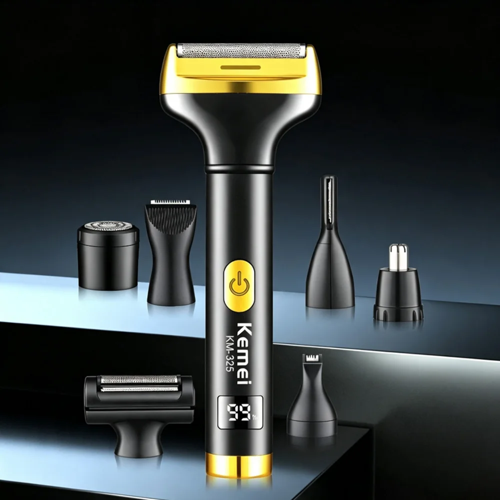 maquina-de-afeitar-kemei-5-en-1-modelo-325-recortadora-de-0-mm-para-hombre-profesional-de-alto-rendimiento